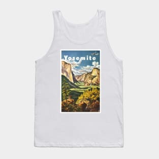 Yosemite poster (1945) Tank Top